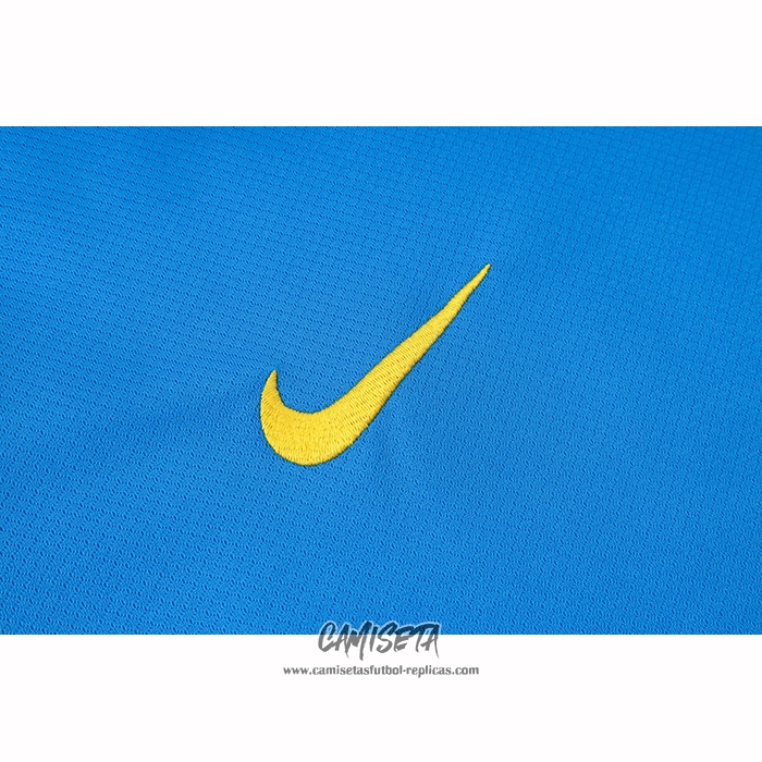 Chandal del Brasil 2026-2027 Manga Corta Azul - Pantalon Corto